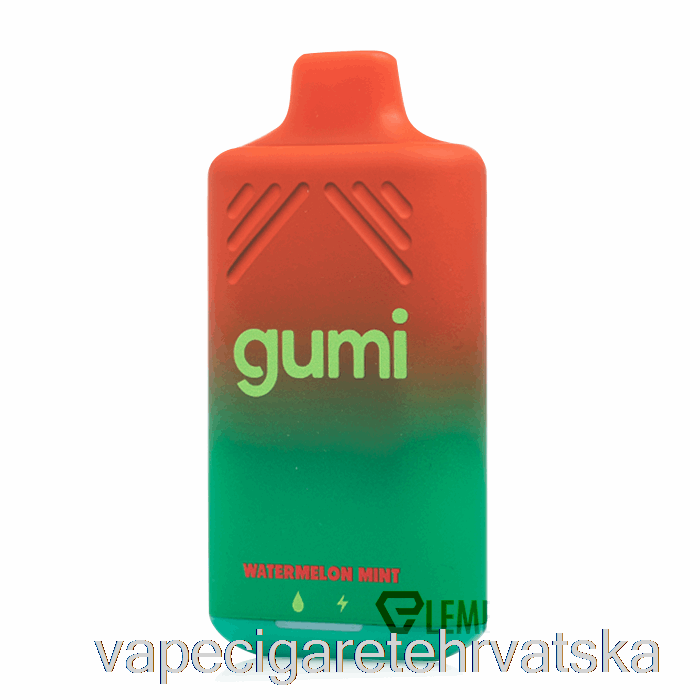 Vape Cigarete Gumi Bar 8000 Jednokratna Lubenica Mint